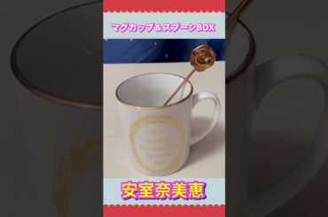 【安室奈美恵】マグカップ＆スプーンBOX