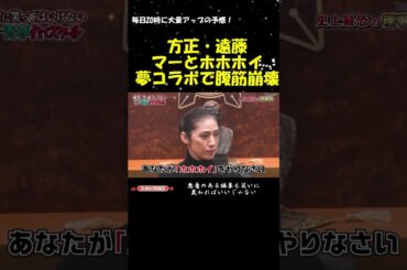 マーとホホホイｗ夢のコラボで腹筋崩壊 #ガキ使 #お笑い