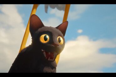 水を怖がらない黒猫の旅路を描く長編アニメ『Flow』日本版特報
