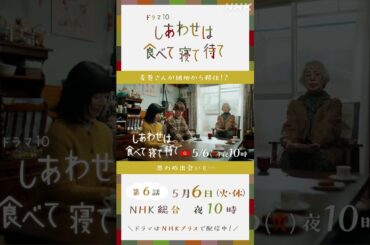 【しあわせは食べて寝て待て】5/6(火・休)放送！第6話予告 | 桜井ユキ 宮沢氷魚 加賀まりこ | NHK | #shorts