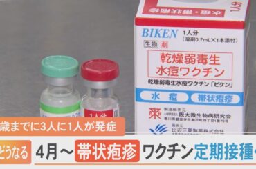4月～帯状疱疹ワクチン「定期接種」開始　80歳までに3人に1人が発症…自己負担額は？2種類のワクチンをどう選ぶ？