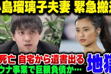 小島瑠璃子夫妻、緊急搬送される。実業家の夫は事業うまくいかず自〇か【ゆっくり解説】