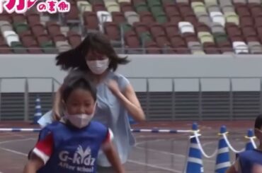 【美女切り抜き】めざましテレビ井上清華アナのかけっこをスローにしてみたら…