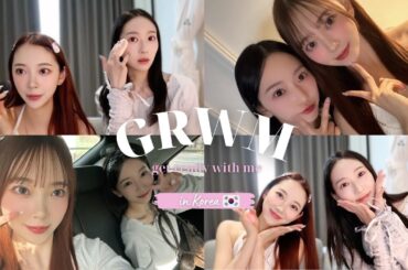 🎀GRWM🎀ゆらのと韓国にて雑談しながら激盛れメイク☁️イエベ/ブルベ💭