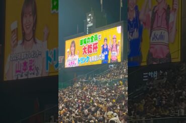 5月2日 6回裏 山本彩さんと大乾杯！