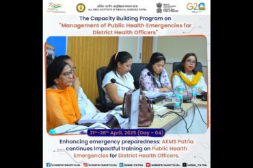 The fourth day of the ongoing emergency preparedness training featured practical sessions