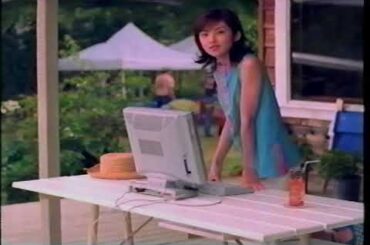 2000  CM  FMV DESKPOWER  K3/50  【FUJITSU】　高倉健　田中麗奈