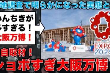独自取材！あまりにもショボすぎる大阪万博！現地調査で明らかになった多くの欺瞞。元毎日新聞記者・幸田泉。安冨歩東京大学名誉教授。一月万冊