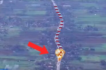 Russian Convoy Ambushed and Erased by Ukrainian Artillery and Drones in Brutal Strike
