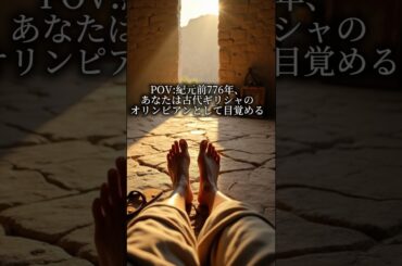 【POV】古代ギリシャのオリンピック！#pov #一人称視点 #歴史ショート #sorts #timetravel #一人称視点 #古代ギリシャ #オリンピック