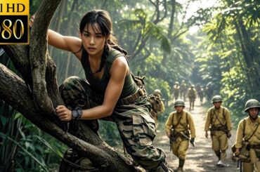 全村被屠殺，女獵人大怒，對日軍大開殺戒！#中國功夫 #中文电视剧 #武侠#动作#功夫