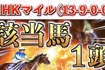 【NHKマイルカップ2025 予想】全条件パーフェクト◉想定10番人気の大穴＋鉄板馬を狙い撃つ！【競馬予想】