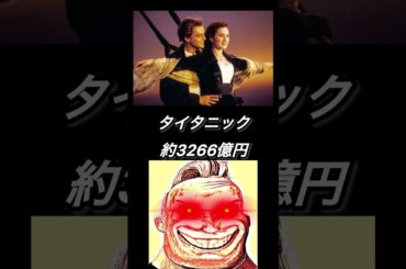 世界の最も興行収入が多い映画ランキングTOP10 #ミーム #memes #インクレディブル #mrincredible #映画#興行収入