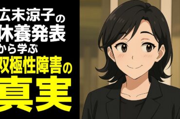 広末涼子の休養発表から学ぶ 双極性障害の真実