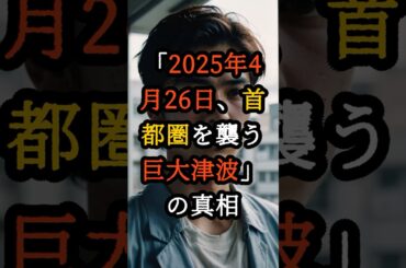 98%的中の予言者が警告「2025年4月26日、首都圏を襲う巨大津波」の真相【 都市伝説 予言 オカルト スピリチュアル ミステリー 】