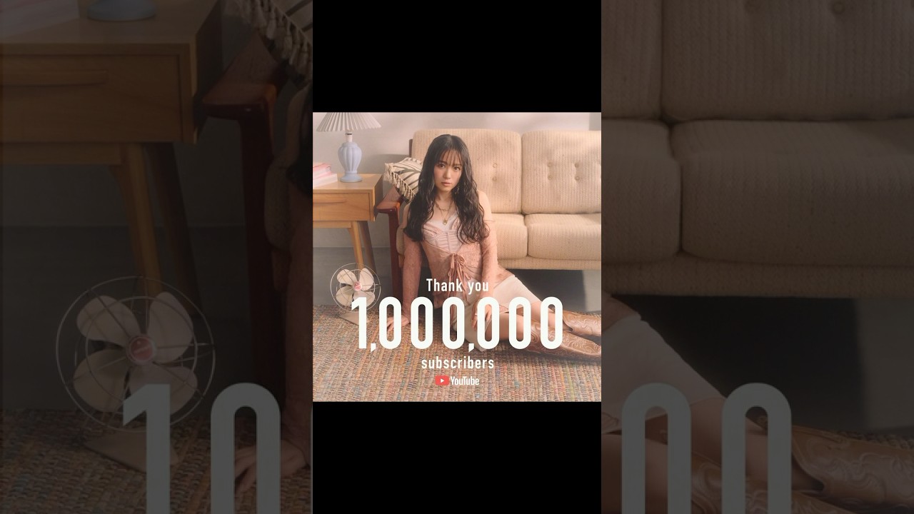 西野カナ YouTubeチャンネル登録者100万人突破🎉