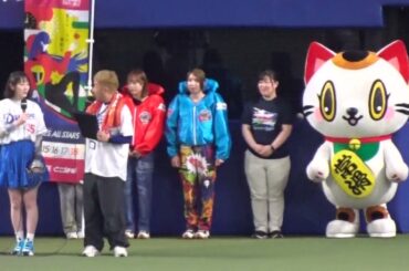 2025プロ野球 松井咲子さんによる始球式