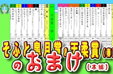【ゆるっと余韻を楽しもう】第6回＜そふと皐月賞＞＆第8回＜天柔賞（春）＞おまけ（本編）🐴～応援の気持ちは、「スパチャ」「ばけん」で届けてね✨～（2025/4/13）