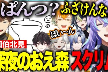 画伯北見とピンク発想の宇佐美に惑わされる男達の深夜のおえもりコラボ【にじさんじ切り抜き/星導ショウ/叢雲カゲツ/北見遊征/宇佐美リト/酒寄颯馬/伊波ライ/ミランケストレル】