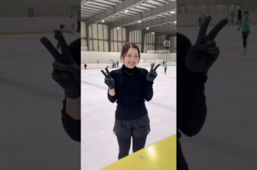 紀平梨花 笑顔 #フィギュアスケート #カナダトロント#フィギュア練習