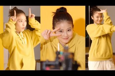 今田美桜、「タウンワーク」の新CMに出演（メイキング CM）