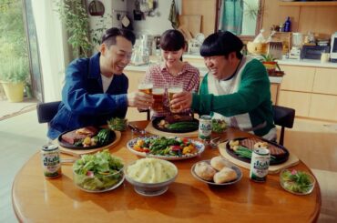 スタイルフリー CM「肉にはうまい糖質ゼロの生」撮影後インタビュー バナナマン 齋藤飛鳥