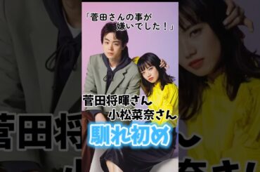 菅田将暉・小松菜奈さんご夫妻の馴れ初め