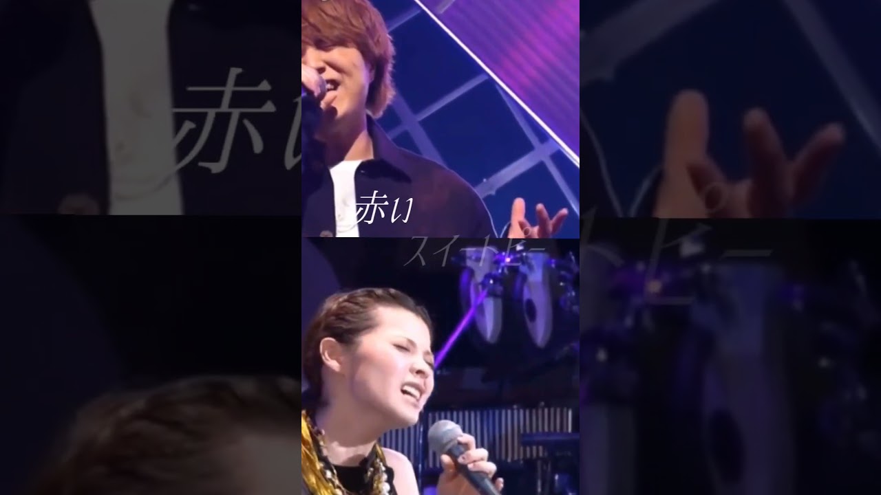 コラボ風🙏　#歌詞動画 #松浦亜弥 #竹中雄大 #赤いスイートピー