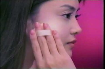 2000  CM  パフ　デ　フィニッシュ　【資生堂】　観月ありさ