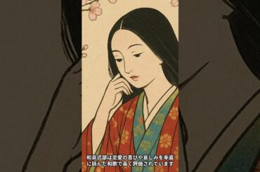 「和泉式部」いまさら聞けない日本の偉人。 #和泉式部 #平安時代 #女流歌人 #和歌 #shorts
