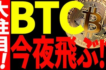 【仮想通貨】ビットコイン今夜ぶっ飛ぶ⁉︎今後の最高値更新に備えてください！