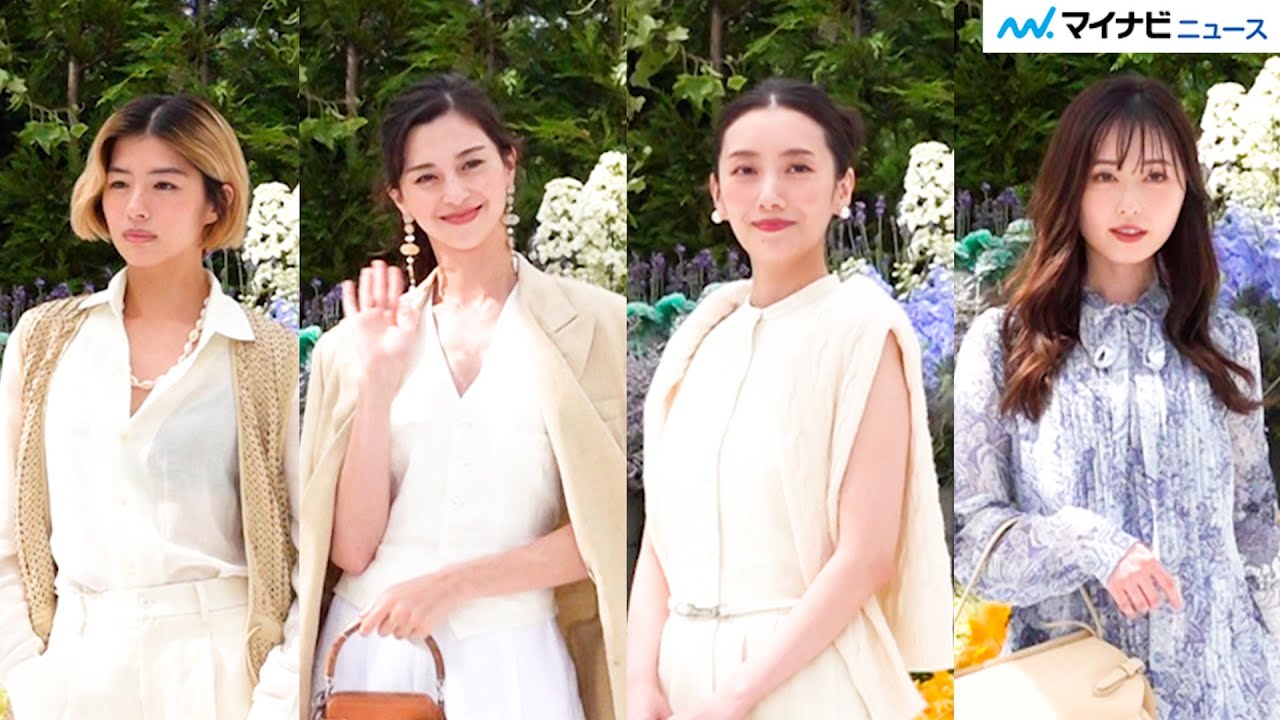 中条あやみ・福原遥・波瑠・佐久間由衣、爽やかなリゾート衣装で透明感輝く!「Ralph Lauren The Hamptons Garden」 オープニングレセプション 中条あやみ・福原遥・波瑠・佐久間由衣、爽やかなリゾート衣装で透明感輝く!「Ralph Lauren The Hamptons Garden」 オープニングレセプション