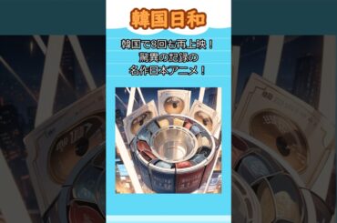 【衝撃！】 韓国で8回も再上映！驚異の記録の名作日本アニメ！ #韓国 #日本アニメ #映画 #再上映 #新海誠 #AKIRA #攻殻機動隊 #アニメ映画 #興行収入 #君の名は