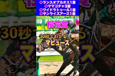 【桜花賞2025】30秒でわかるマピュース