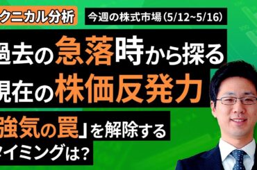 【テクニカル分析】今週の株式市場 過去の急落時から探る現在の株価反発力～「強気の罠」を解除するタイミングは？～＜チャートで振り返る先週の株式市場と今週の見通し＞（土信田 雅之）【楽天証券 トウシル】