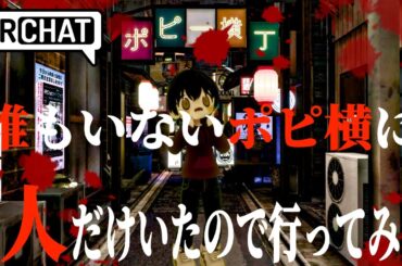 【VRChat】ポピ横でガチで恐怖体験をしてしまいました…