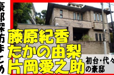 藤原紀香（女優）・山口一郎（サカナクション）・朝倉未来（格闘家）・片岡愛之助（役者）・たかの由梨・井口資仁（元プロ野球選手）・劇団四季・中西太・不動産Gメン滝島・ロッテ創業者の豪邸　#不動産投資