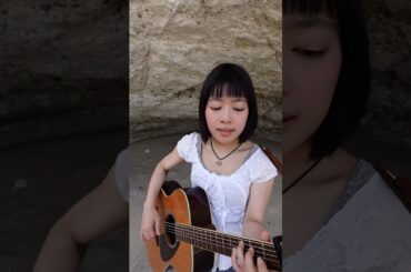 原田知世 - 天国にいちばん近い島（Cover） #懐メロ #伊豆 #フィールドレコーディング #ギター弾き語り