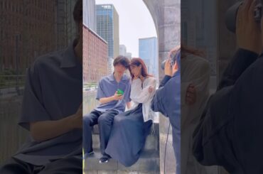 生見愛瑠＆高橋璃央の撮影ビハインドシーン