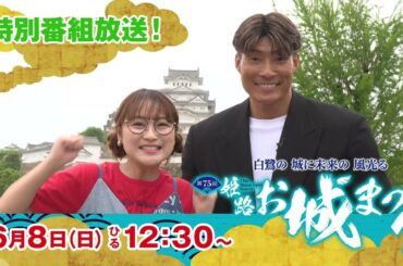 【糸井嘉男＆鈴木奈々】第75回姫路お城まつり（番宣）今年は特別ゲストに「糸井嘉男・鈴木奈々」を迎え、姫路城を巡る！