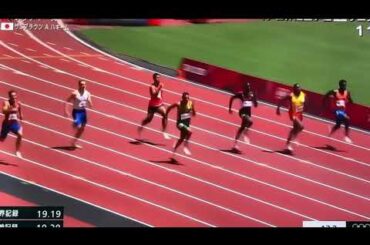 東京オリンピック　サニブラウン