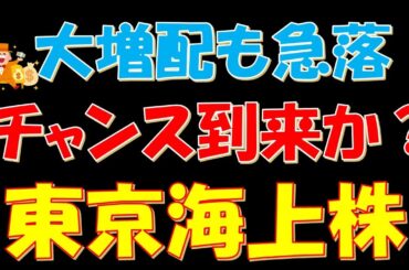 決算で大増配も株価急落！チャンス到来か？東京海上株