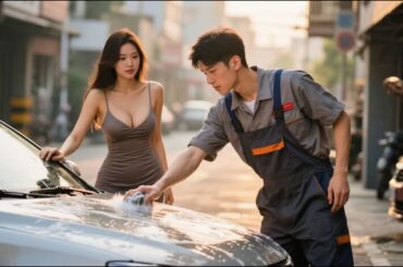 妻子嫌棄洗車工小夥要跟他離婚，怎料小夥竟救了全球第一首富，被贈予萬億資產，首富的女兒對小夥一見鍾情要以身相許！#短劇  #總裁灰姑娘 #窮小子逆襲#爆燃短劇KingDrama