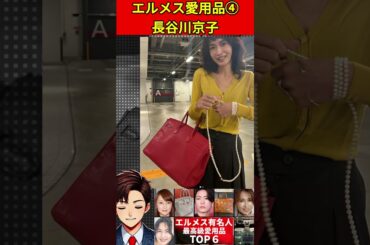 長谷川京子④有名人のエルメス6選！最高級エルメスの愛用品をご紹介！　#バーキン #ケリー 特注品など #エルメス #ハイブランド #ブランド品 #セレブ #愛用品 #バッグ #バッグの中身