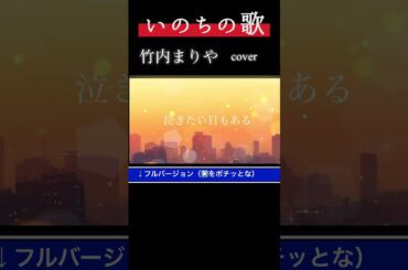 いのちの歌（竹内まりや）カバー｜プロミュージシャン｜録音から仕上げまで自作