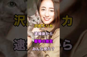 【意外すぎる】沢尻エリカが逮捕後から驚愕の変貌！みんな見た？#shorts #芸能人 #ゴシップ #ランキング