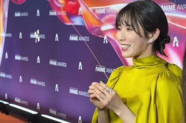 Mayu Matsuoka （松岡茉優）/ Anime Awards 2025 Orange carpet  ( Crunchyroll ) May 25th