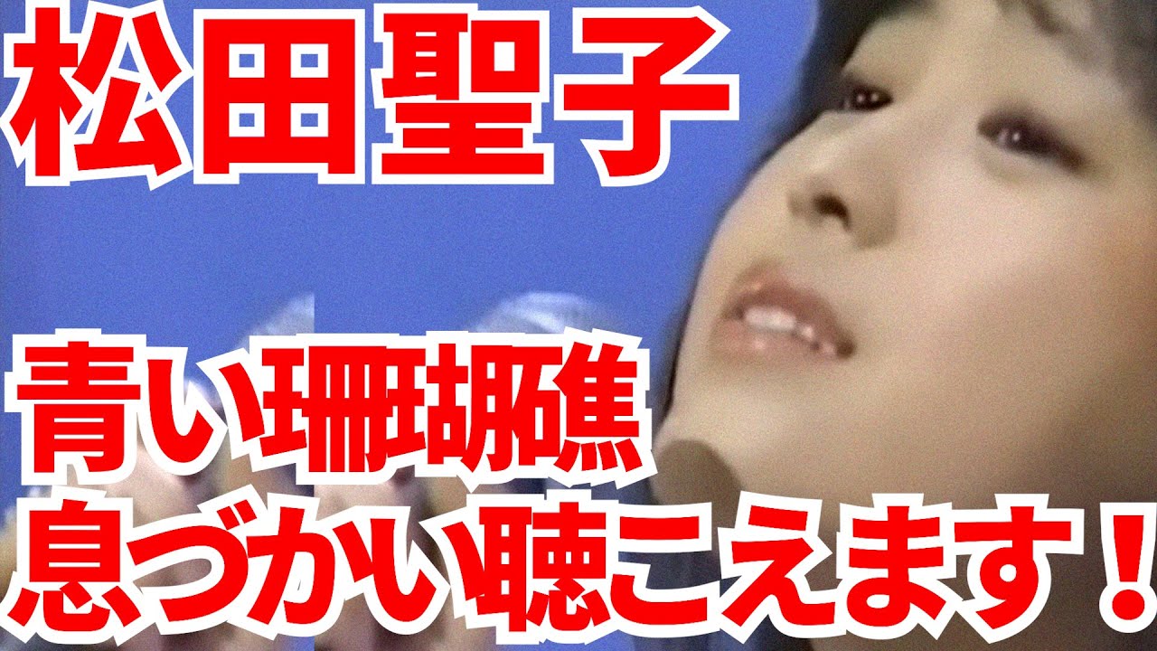 アカペラ! 松田聖子 青い珊瑚礁 オケを消して歌声だけにしてみました!歌姫のリアリティをお聴き下さい アカペラ! 松田聖子 青い珊瑚礁 オケを消して歌声だけにしてみました!歌姫のリアリティをお聴き下さい