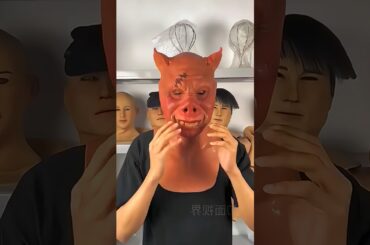 パパ、新しいマスクどう？😷✨🎭