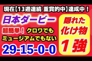 日本ダービー2025【隠れた怪物】皐月賞で一番強い競馬をした この馬で断然１強！